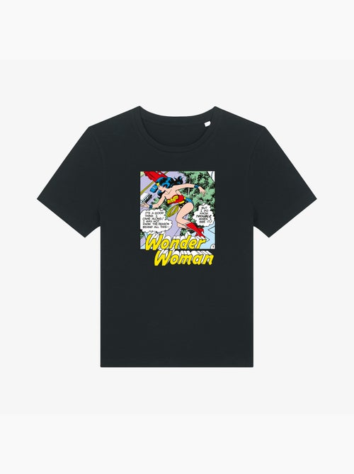 T-shirt Donna - WONDER WOMAN I DO KNOW TROUBLE WHEN I SEE IT - Kiabi