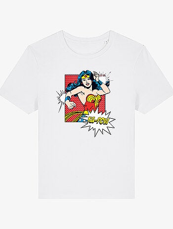 T-shirt Donna - WONDER WOMAN KA POW