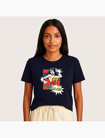 T-shirt Donna - WONDER WOMAN KA POW