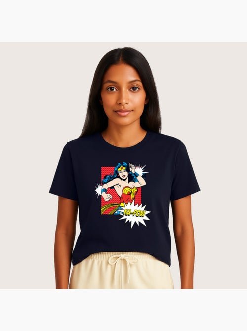 T-shirt Donna - WONDER WOMAN KA POW - Kiabi