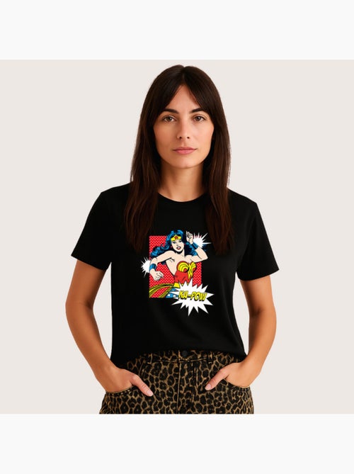 T-shirt Donna - WONDER WOMAN KA POW - Kiabi
