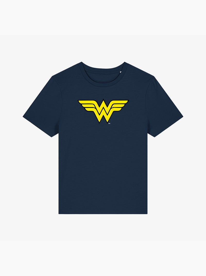 T-shirt Donna - WONDER WOMAN LOGO Blu marino - Kiabi