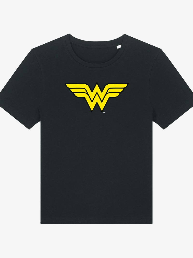 T-shirt Donna - WONDER WOMAN LOGO Nero - Kiabi