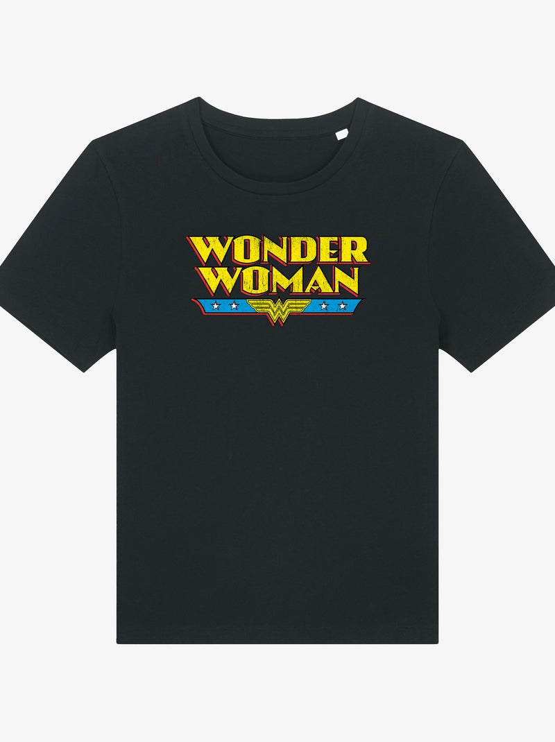 T-shirt Donna - WONDER WOMAN Nero - Kiabi