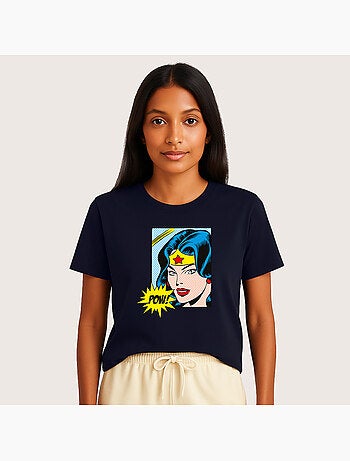 T-shirt Donna - WONDER WOMAN POW
