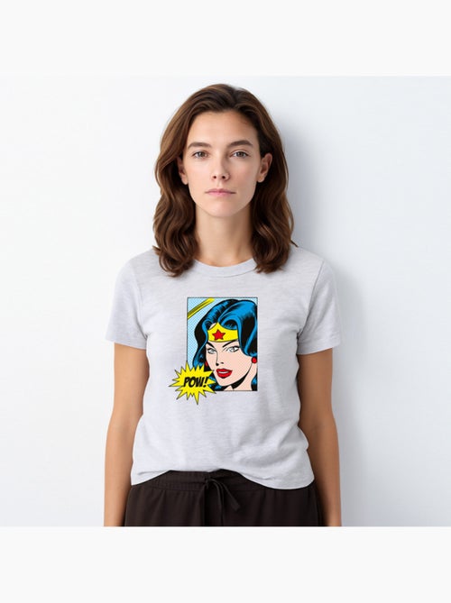 T-shirt Donna - WONDER WOMAN POW - Kiabi