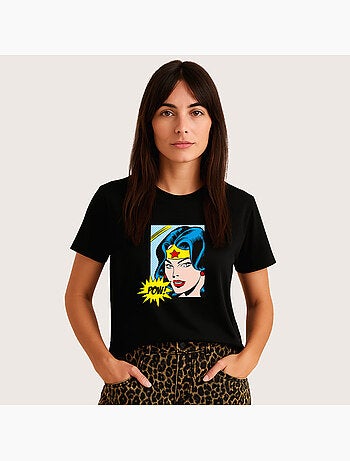 T-shirt Donna - WONDER WOMAN POW