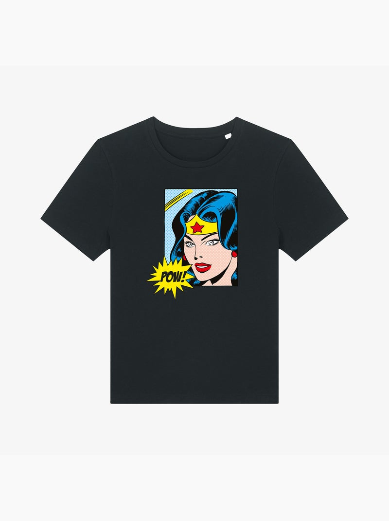 T-shirt Donna - WONDER WOMAN POW Nero - Kiabi