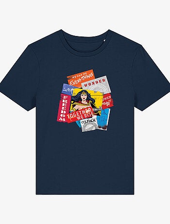 T-shirt Donna - WONDER WOMAN TOGETHER WE RISE