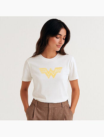 T-shirt Donna - WONDER WOMAN VINTAGE LOGO