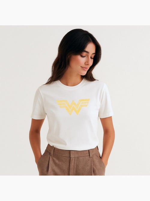 T-shirt Donna - WONDER WOMAN VINTAGE LOGO - Kiabi