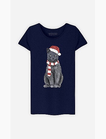 T-shirt Donna - XMAS CAT