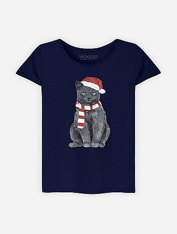 T-shirt Donna - XMAS CAT