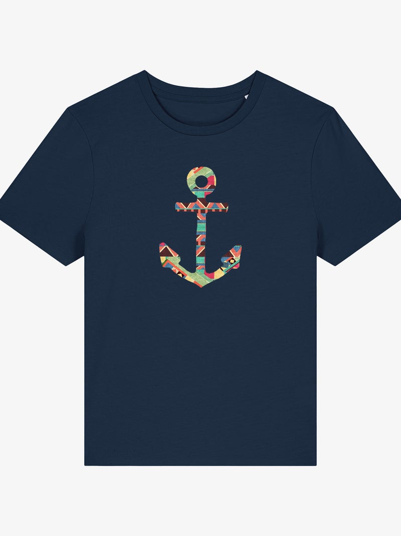 T-shirt Donna - YOU MAKE ME HOME Blu marino - Kiabi