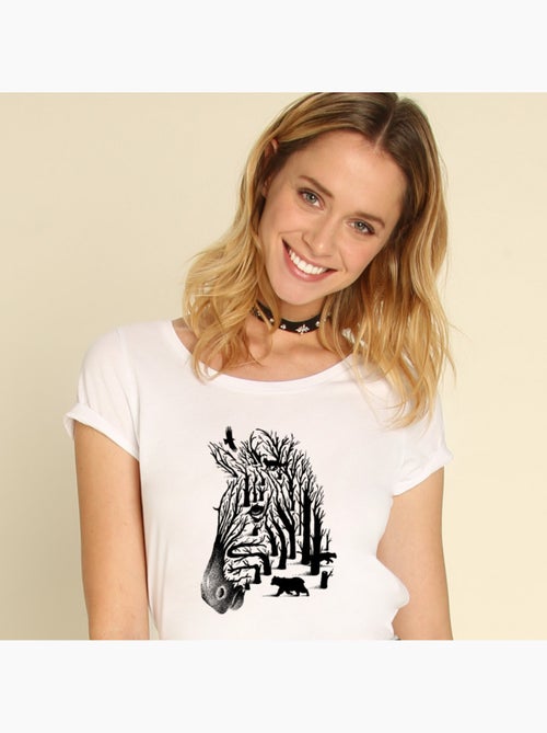 T-shirt Donna - ZEBRA - Kiabi
