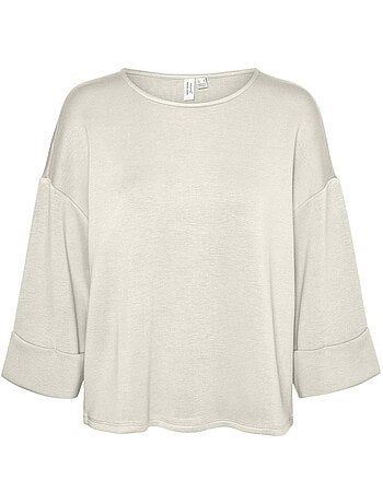 T-shirt donna a maniche 3/4 vero moda