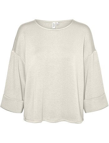 T-shirt donna a maniche 3/4 vero moda