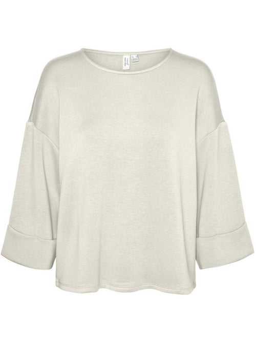 T-shirt donna a maniche 3/4 vero moda - Kiabi T-shirt donna a maniche 3/4 vero moda - Kiabi