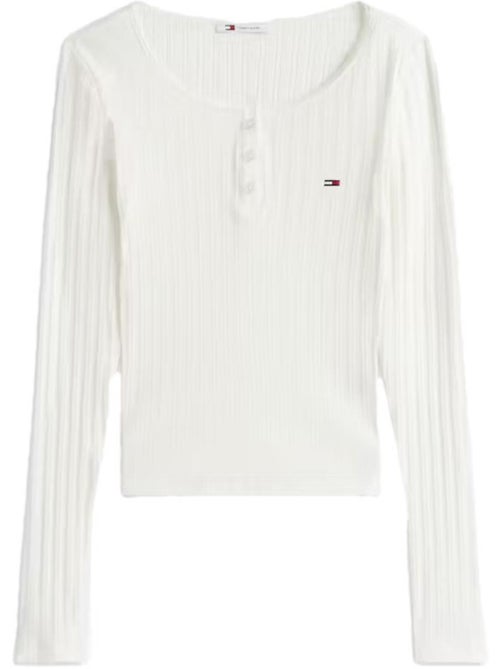 T-Shirt Donna a Maniche Lunghe Tommy Hilfiger - Kiabi