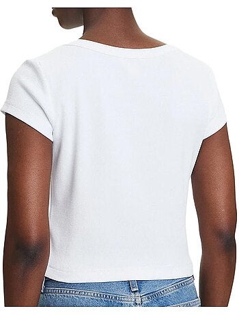 T-shirt donna calvin klein con logo