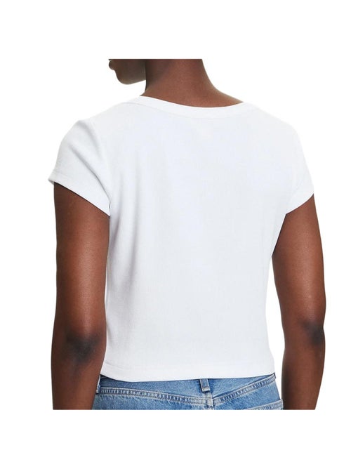 T-Shirt Donna Calvin Klein con Logo - Kiabi T-Shirt Donna Calvin Klein con Logo - Kiabi