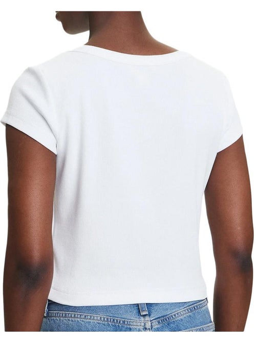T-Shirt Donna Calvin Klein con Logo - Kiabi T-Shirt Donna Calvin Klein con Logo - Kiabi