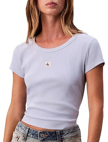T-Shirt Donna Calvin Klein con Logo