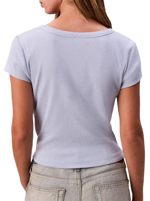 T-Shirt Donna Calvin Klein con Logo - Kiabi T-Shirt Donna Calvin Klein con Logo - Kiabi