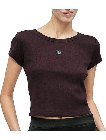 T-Shirt Donna Calvin Klein con Logo