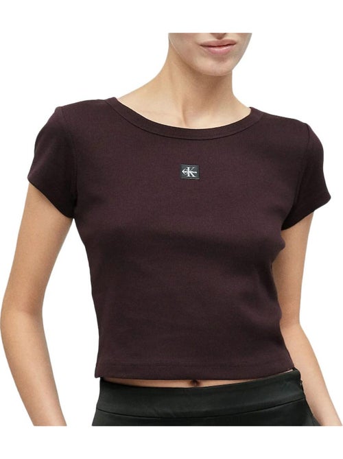 T-Shirt Donna Calvin Klein con Logo - Kiabi T-Shirt Donna Calvin Klein con Logo - Kiabi