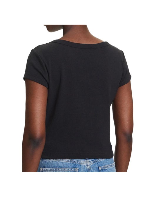 T-Shirt Donna Calvin Klein con Logo - Kiabi T-Shirt Donna Calvin Klein con Logo - Kiabi