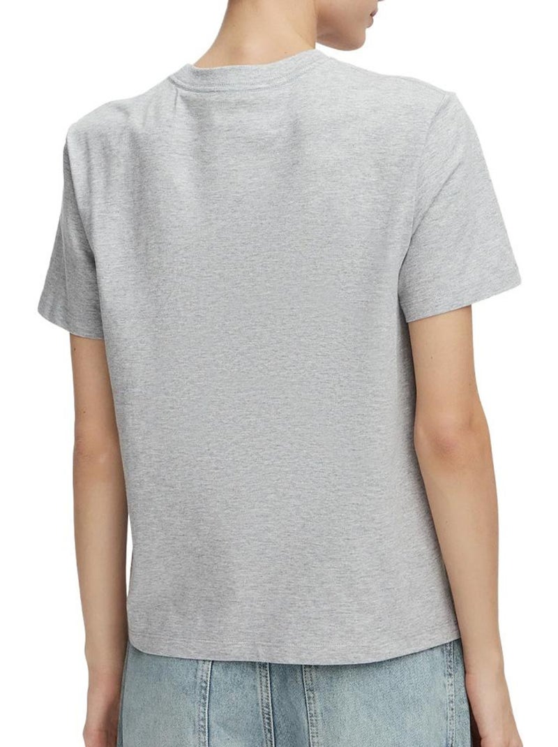 T-shirt donna calvin klein Grigio argentato - Kiabi