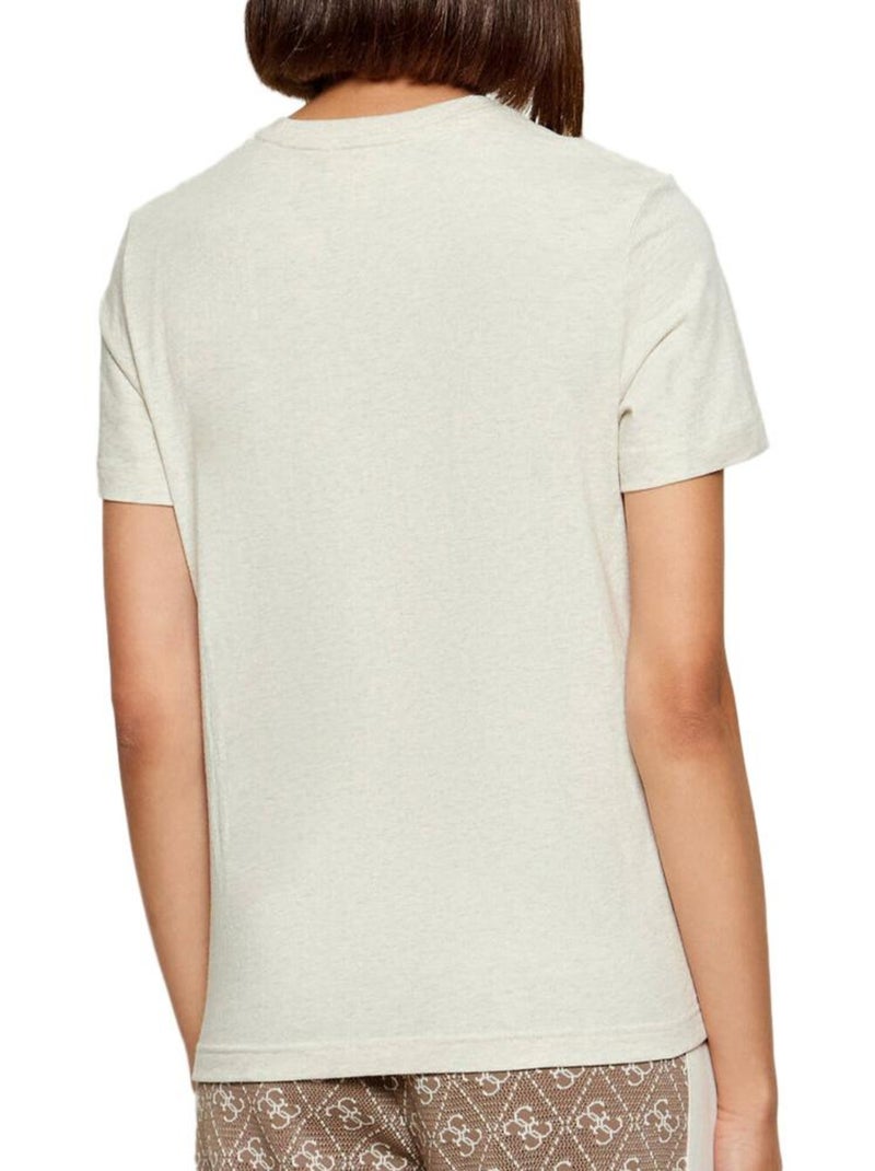 T-Shirt Donna Calvin Klein Jeans Beige - Kiabi