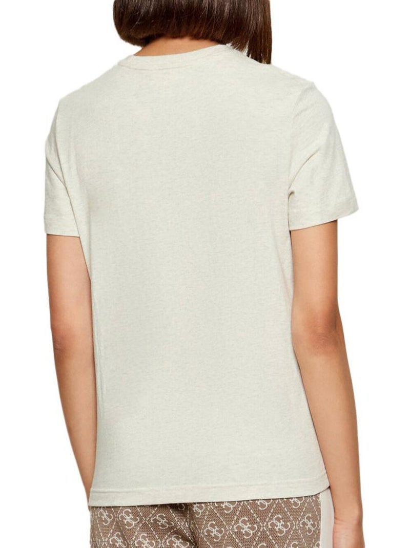 T-Shirt Donna Calvin Klein Jeans Beige - Kiabi