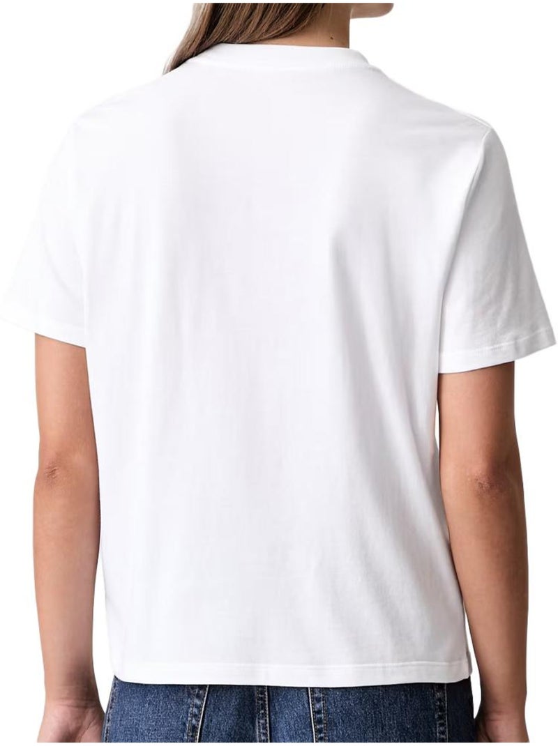 T-shirt donna calvin klein jeans Bianco - Kiabi