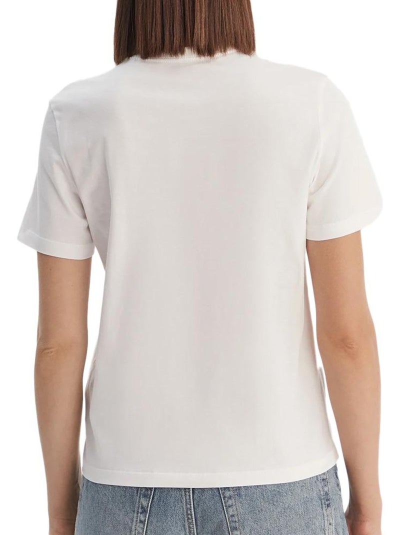 T-Shirt Donna Calvin Klein Jeans Bianco - Kiabi