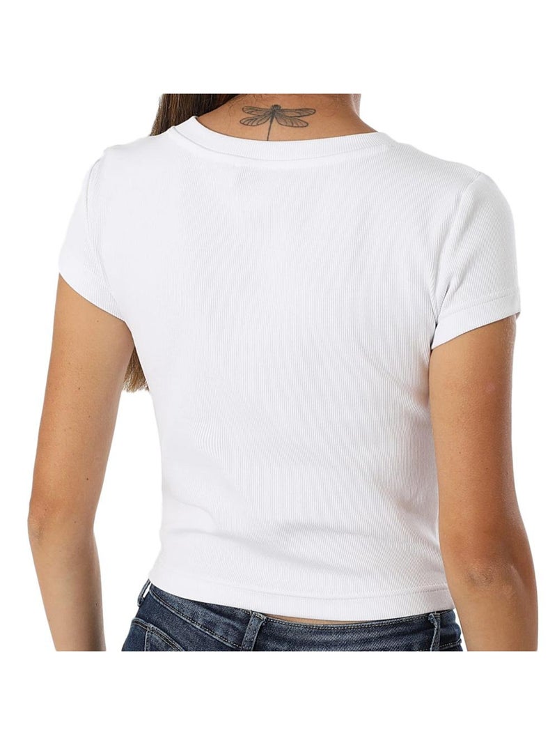 T-Shirt Donna Calvin Klein Jeans Bianco - Kiabi
