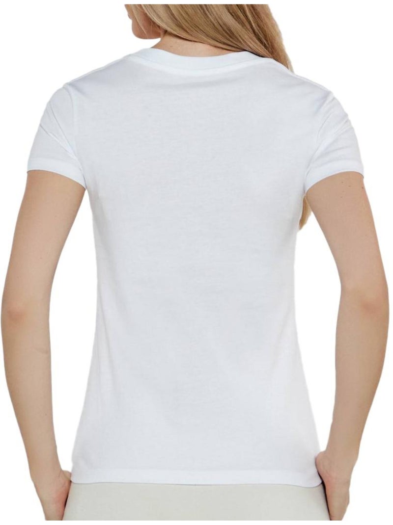 T-shirt Donna Calvin Klein Jeans Bianco - Kiabi
