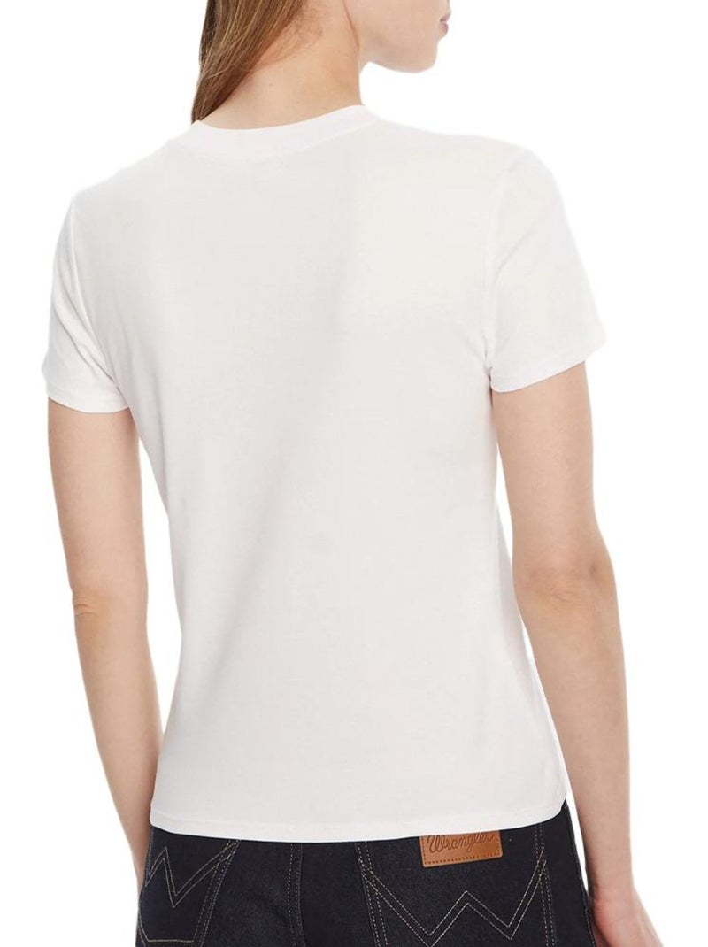 T-shirt donna calvin klein jeans Bianco - Kiabi