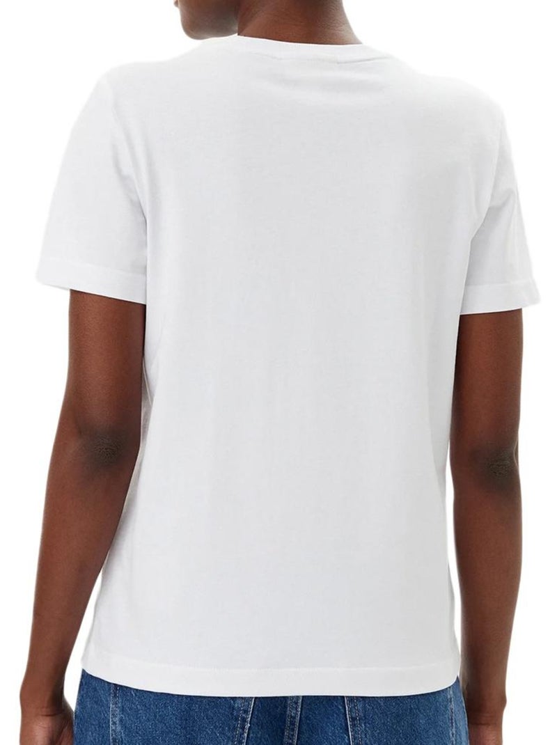 T-Shirt Donna Calvin Klein Jeans Bianco - Kiabi
