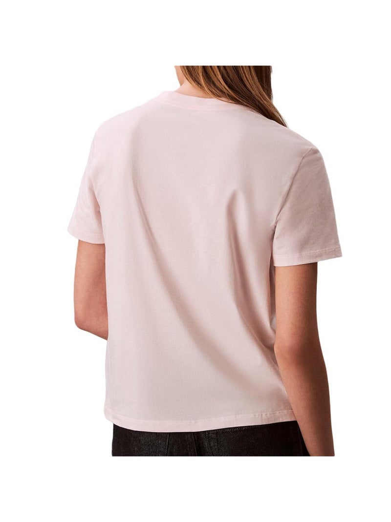 T-Shirt Donna Calvin Klein Jeans Bordeaux - Kiabi