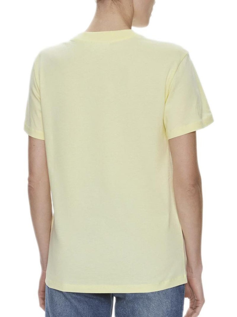 T-shirt Donna Calvin Klein Jeans con Giallo - Kiabi