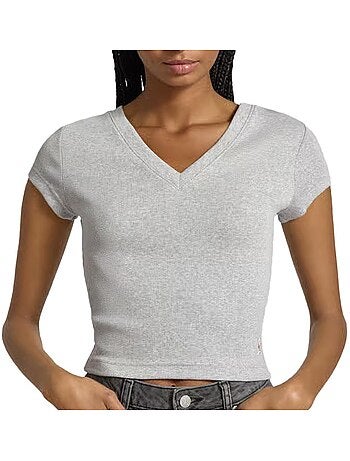 T-shirt donna calvin klein jeans con