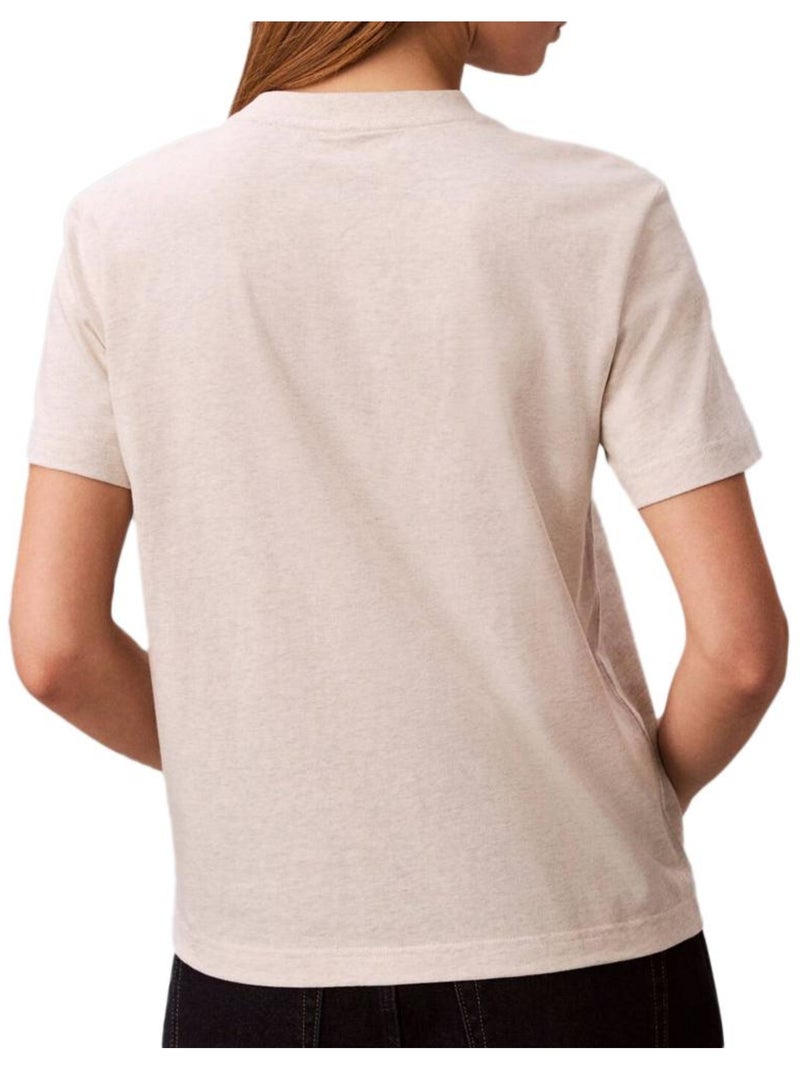 T-Shirt Donna Calvin Klein Jeans Grigio argentato - Kiabi