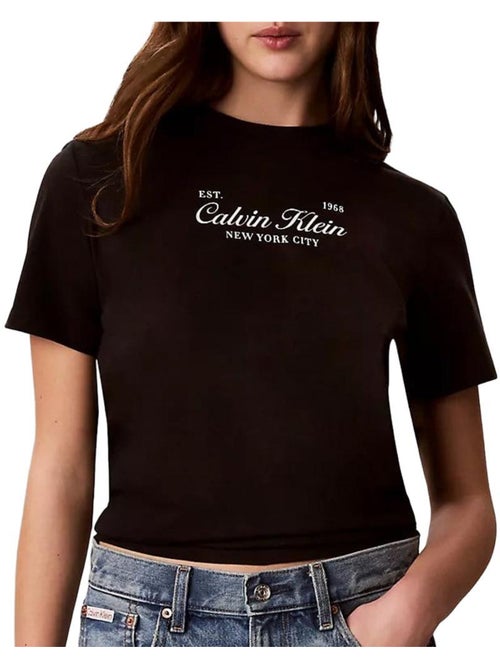 T-shirt donna calvin klein jeans - Kiabi T-shirt donna calvin klein jeans - Kiabi