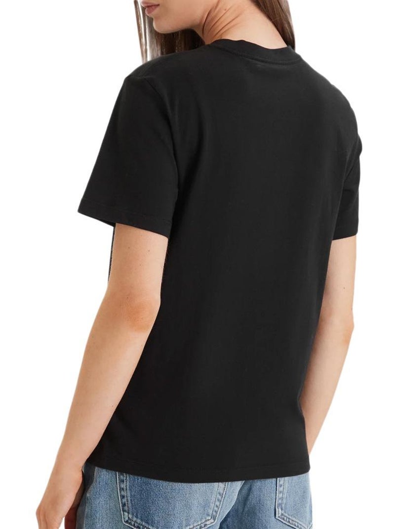 T-Shirt Donna Calvin Klein Jeans Nero - Kiabi