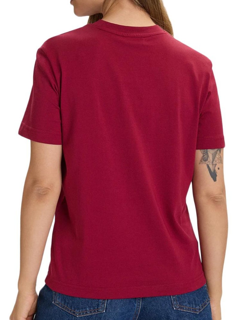 T-Shirt Donna Calvin Klein Jeans Rosa - Kiabi