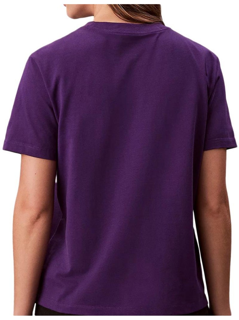 T-Shirt Donna Calvin Klein Jeans Viola - Kiabi