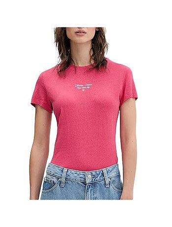 T-Shirt Donna Slim Fit Tommy Hilfiger con Logo