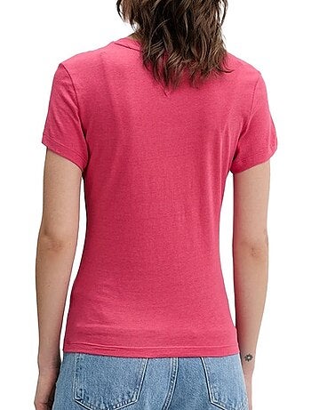 T-Shirt Donna Slim Fit Tommy Hilfiger con Logo